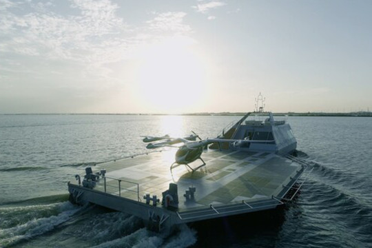 AutoFlight Aviation Technology Unveils Zero-Carbon eVTOL Water Vertiport