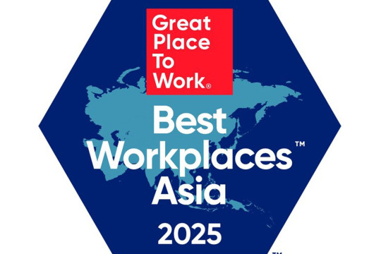 AbbVie Named to 2025 Best Workplaces in Asia List by Great Place To Work