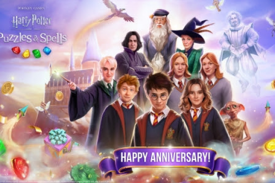 Harry Potter: Puzzles & Spells, rayakan ulang tahun pertama