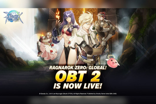 Gravity Game Unite Launches 2nd Open Beta Test for PC MMORPG Ragnarok Zero: Global