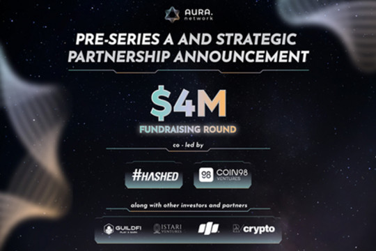 Aura Network Raised $4M in Pre-Series A Funding Round Led by Hashed and Coin98