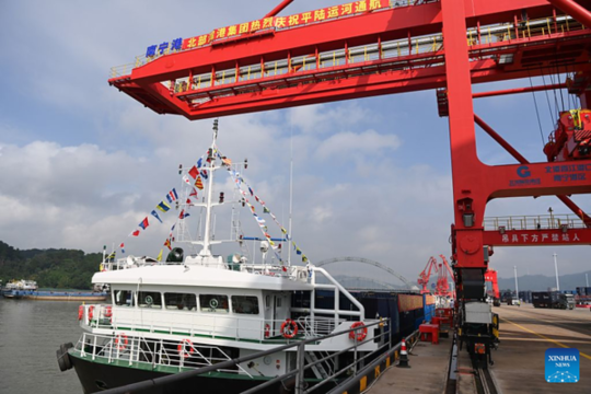 Xinhua Silk Road: China opens major river-to-sea canal, creating trade shortcut to Southeast Asia