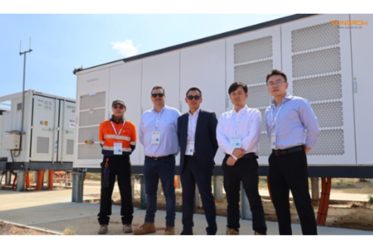 Sungrow plays a key role in Australia's Largest Operational DC-Coupled Solar-Storage Project inaugurated by Global Power