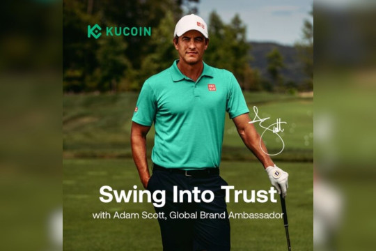 Bintang Golf Adam Scott Jadi "Global Brand Ambassador" Pertama KuCoin