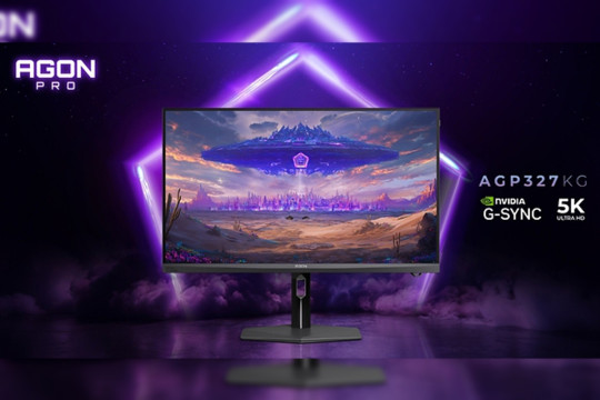 The Pinnacle of Clarity: AGON by AOC Unveils World's First 5K NVIDIA G-SYNC® Pulsar Gaming Monitor