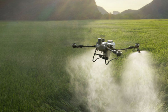 DJI Agriculture Tingkatkan Metode Pertanian dengan Meluncurkan Agras T55 dan Dual Battery Spraying System Agras T100