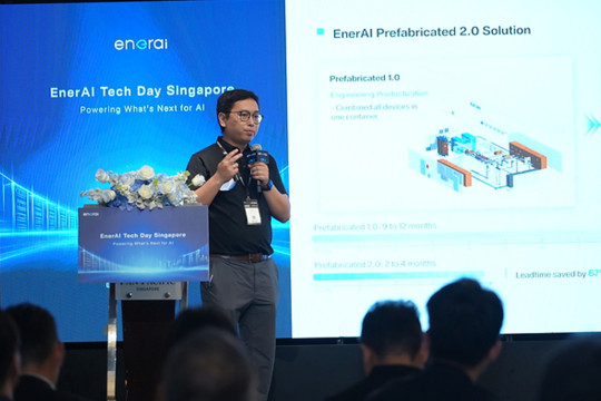 From Energy to Chip, EnerAI Brings Full-Stack AIDC Power Solutions to Tech Day Singapore 2026