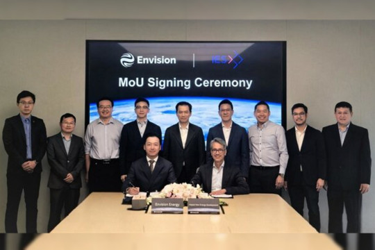 Envision Energy Partners with Impact Electrons Siam to Develop Southeast Asia's Largest Future Energy System in Laos