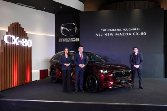 The All-New Mazda CX-80 Resmi Diluncurkan: Era Baru SUV Premium Plug-in Hybrid Mazda Di Indonesia Dimulai