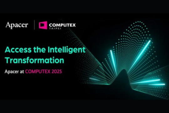 Apacer Dukung Masa Depan AI & Komputasi Hijau, Pamerkan Berbagai Solusi Penyimpanan Data Generasi Baru di COMPUTEX 2025