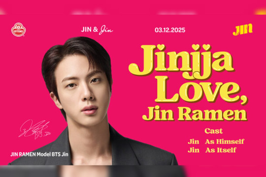 OTOKI Unveils 'Jin Ramen Campaign' Video Featuring BTS' Jin, Launching Global Campaign