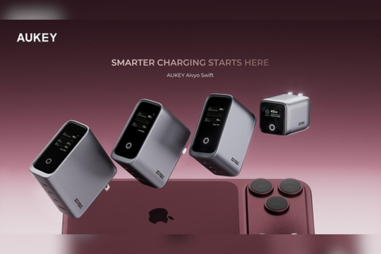 As iPhone 18 Arrives, AUKEY Introduces the Aivyo Swift Smart Wall Charger Lineup