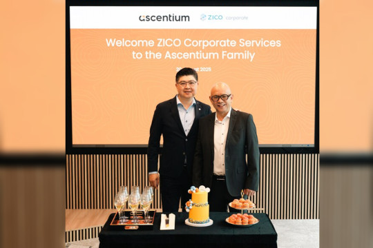 Ascentium Expands Southeast Asia Footprint with Strategic Acquisition of ZICO Corporate Services