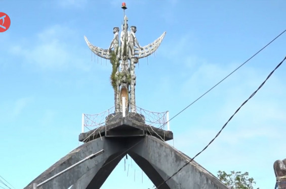 Melihat Jembatan Relokasi Presiden Jokowi di Asmat Papua