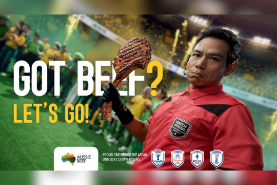 "Got Beef?", Aussie Beef Ajak Penggemar di Asia Tenggara Redakan Rivalitas Sepak Bola lewat Makanan