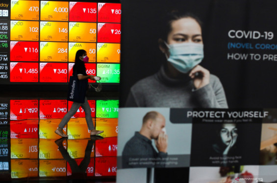 IHSG Rabu dibuka melemah 2,32 poin ke posisi 5.984