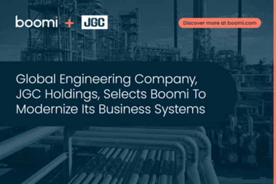 Global Engineering Company JGC Holdings Selects Boomi To Modernize Its Business Systems