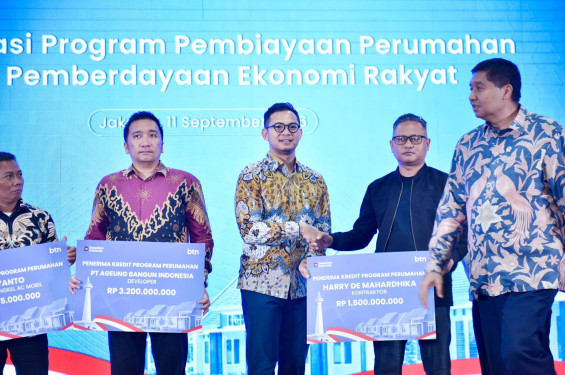 BTN Salurkan KPP Rp7,4 Triliun, Menteri PKP Apresiasi Peran Strategis Pembiayaan Ekosistem Perumahan