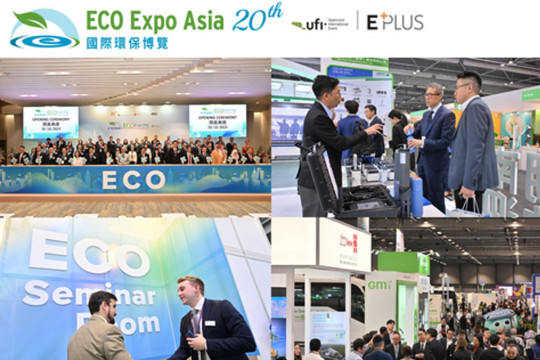 Eco Expo Asia Dibuka di AsiaWorld-Expo pada Akhir Oktober untuk Mempromosikan Teknologi Hijau