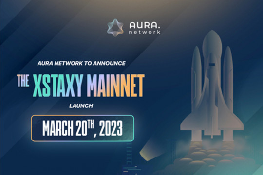 Aura Network to announce the launch date of Xstaxy Mainnet