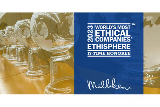 Milliken & Company Garners 2023 World’s Most Ethical Companies Designation