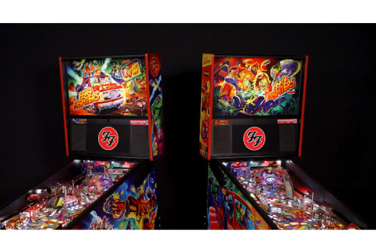 Foo Fighters and Stern Pinball Announce New Rock and Roll Pinball Machines