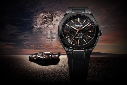 Casio Luncurkan EDIFICE dengan Mesin Otomatis dan Tampilan yang Berubah-ubah Mengikuti Pantulan Cahaya