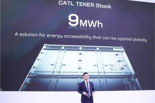 CATL Luncurkan Solusi Sistem Penyimpanan Energi TENER Stack 9 MWh Berkapasitas Besar sebagai Terobosan Pertama di Dunia
