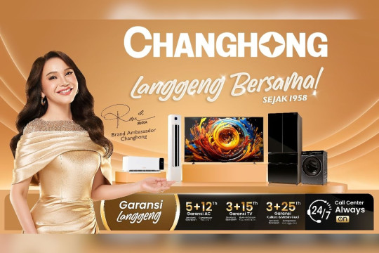Changhong Gandeng Ikon Pop Indonesia Rossa untuk Memperkuat Jangkauan di Pasar Indonesia