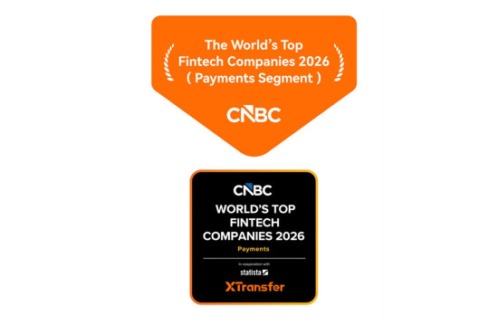 XTransfer Named to CNBC's World's Top Fintech Companies 2026