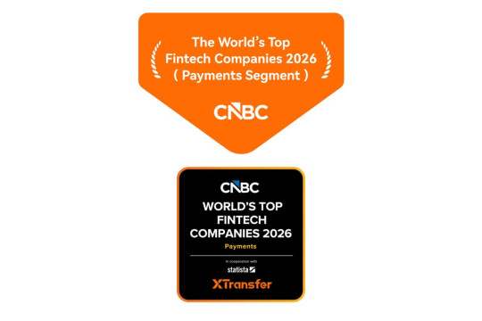 XTransfer Tercantum dalam Daftar "World's Top Fintech Companies 2026" versi CNBC