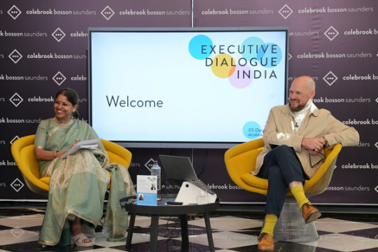 Colebrook Bosson Saunders Chooses India for First Executive Dialogue Exploring Future of Workspaces and Technology