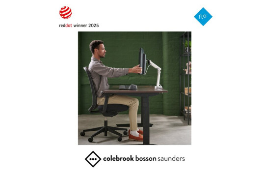 Flo Monitor Arm by Colebrook Bosson Saunders Redefines Human-Centric Workspaces at ORGATEC TOKYO