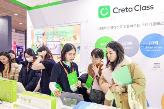 Leading EdTech Solutions Provider Creta Class Exhibits in the 21st Education Korea