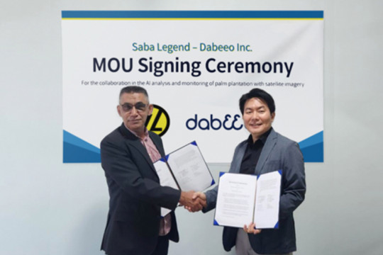 Dabeeo Signs MOU for Monitoring Palm Oil Plantation in Malaysia