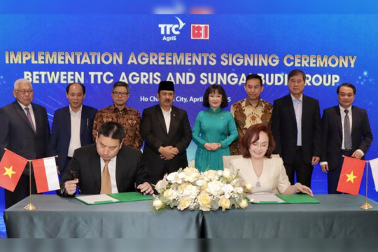 TTC AgriS and Sungai Budi advance Vietnam-Indonesia strategic cooperation