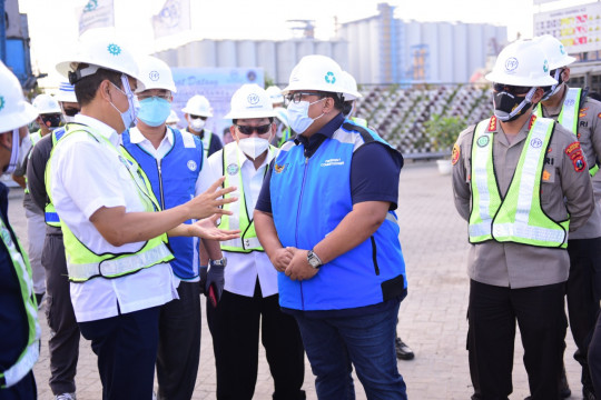 PTPP Percepat Pembangunan Proyek Penguatan Struktur Dermaga Berlian