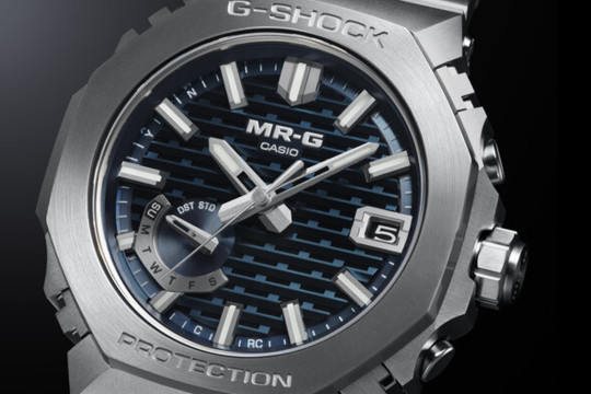 Casio to Release MR-G Featuring Traditional Japanese Hanada-iro Blue