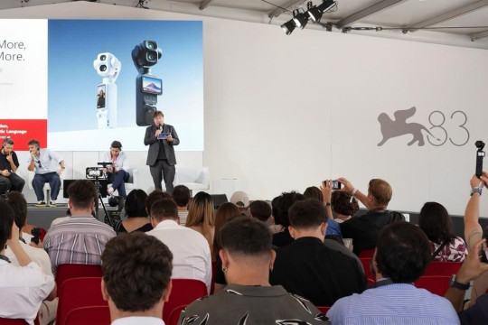 DJI Gelar Sesi Filmmakers & Visionaries di Venice Production Bridge dalam Ajang Venice International Film Festival Ke-83