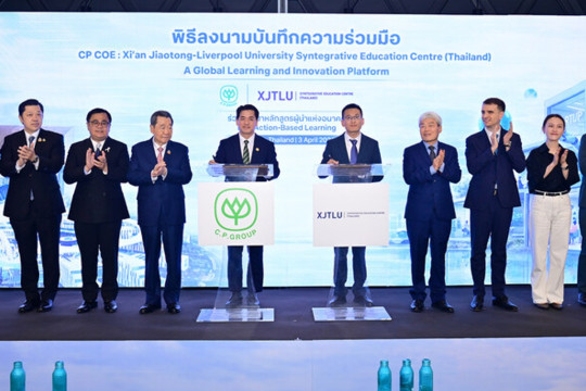 XJTLU and CP Group unveil joint education centre in Thailand
