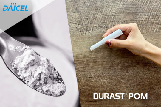 Daicel DURAST(R) POM Fine Powder Adopted for Innovative Stick-form Lubricant