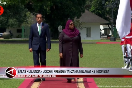 Balas Kunjungan Jokowi, Presiden Tanzania Melawat ke Indonesia