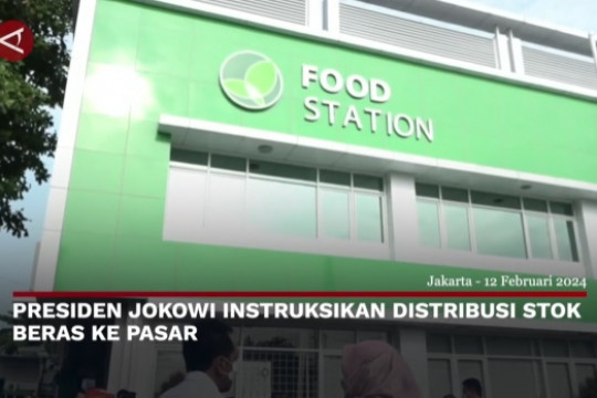 Presiden Jokowi Instruksikan Distribusi Stok Beras Ke Pasar