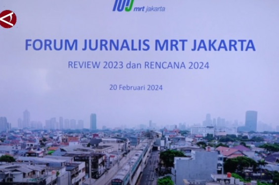 MRT Jakarta Targetkan 92 Ribu Penumpang Per Hari Di Tahun 2024