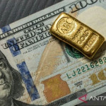 Harga emas Antam, UBS, dan Galeri24 di Pegadaian merosot pada Jumat