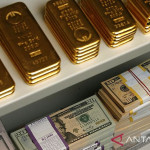 Harga emas Antam pada Selasa turun lagi Rp20.000 jadi Rp2,615 juta/gr