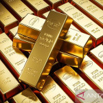 Harga emas Antam pada Rabu turun Rp12.000 jadi Rp2,601 juta/gr