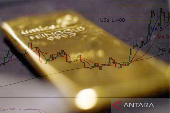 Harga emas Antam turun jadi Rp2,65 juta/gram pada Selasa