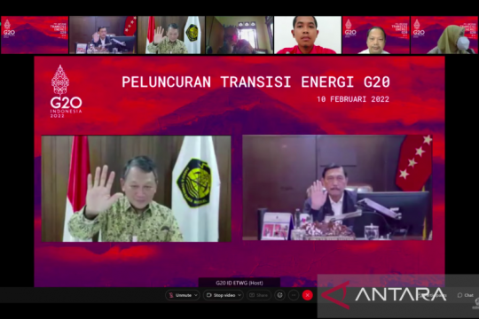 Indonesia ajak forum G20 capai kesepakatan percepat transisi energi