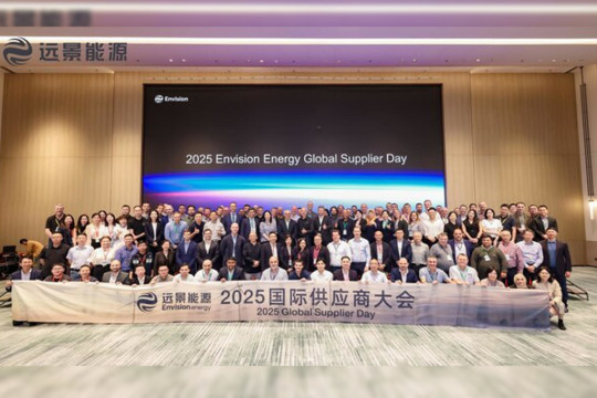 Envision Energy Strengthens Global Collaboration with Its First Global Supplier Day to Build a Secure